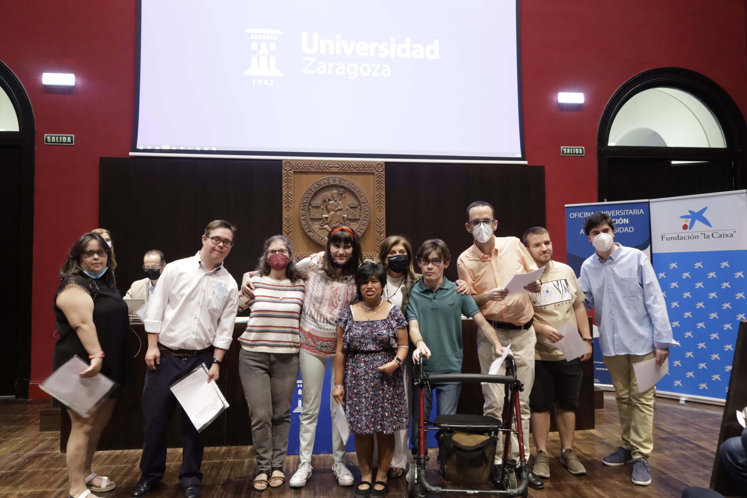 Ir a Diez estudiantes con discapacidad intelectual se gradúan en la Universidad de Zaragoza