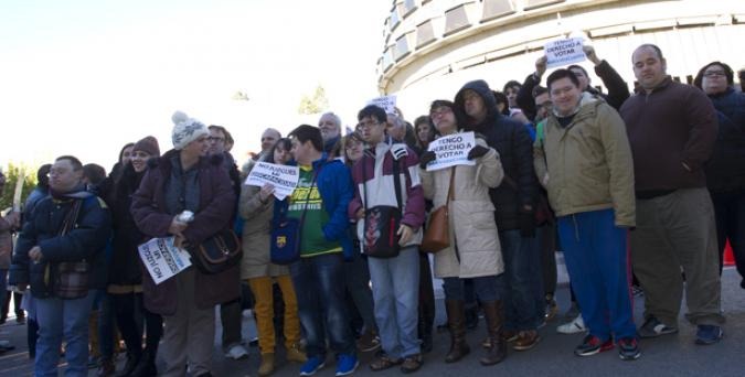 Ir a Plena inclusión solicita a los Grupos Políticos que apoyen la Proposición de Ley de Reforma Electoral para otorgar el voto a todas las personas
