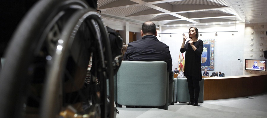Ir a Las Cortes de Aragón aprueban por unanimidad la Ley de los derechos y la atención a las personas con discapacidad