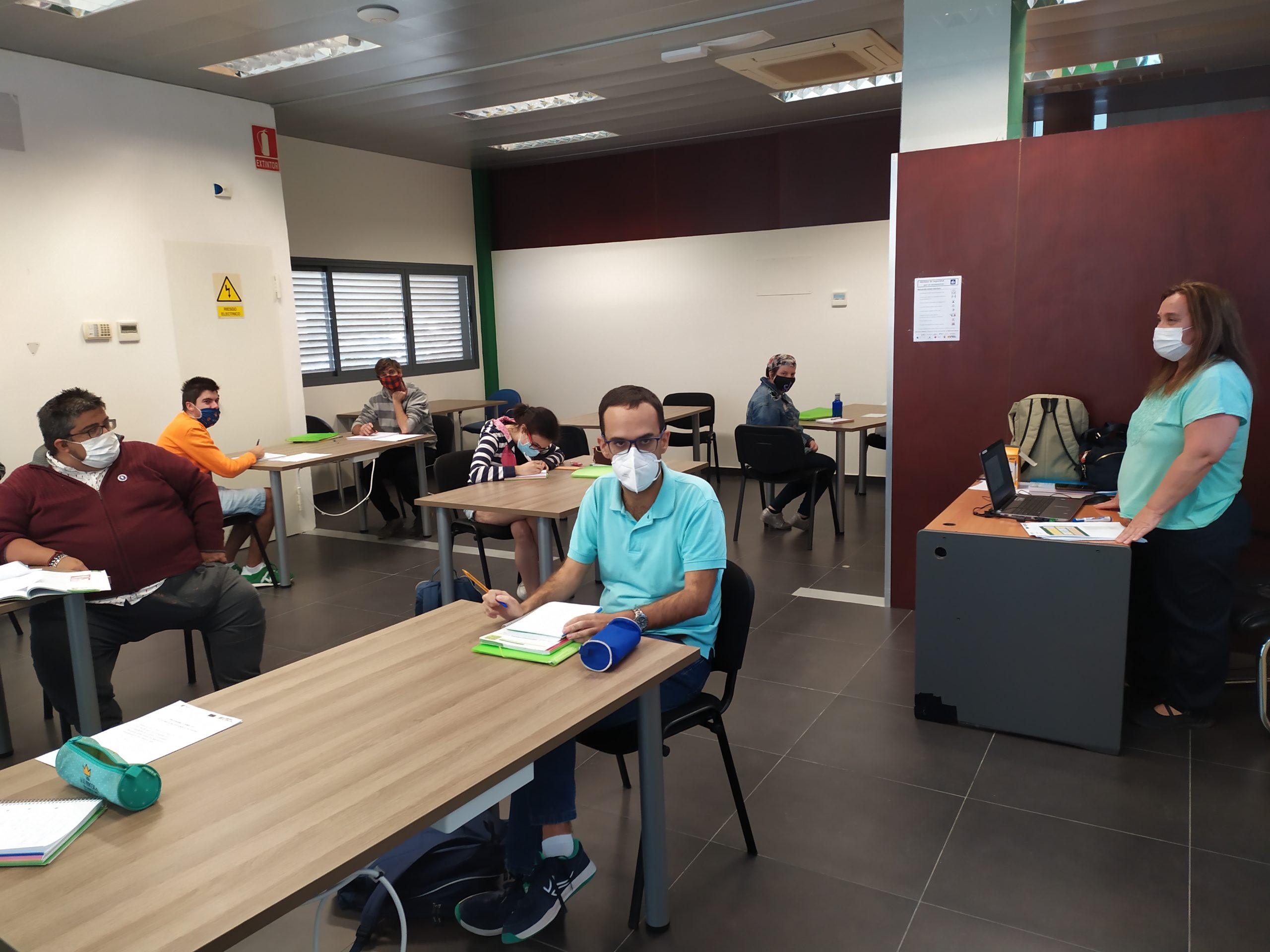 Ir a Vuelven las clases presenciales de Plena inclusión Aragón