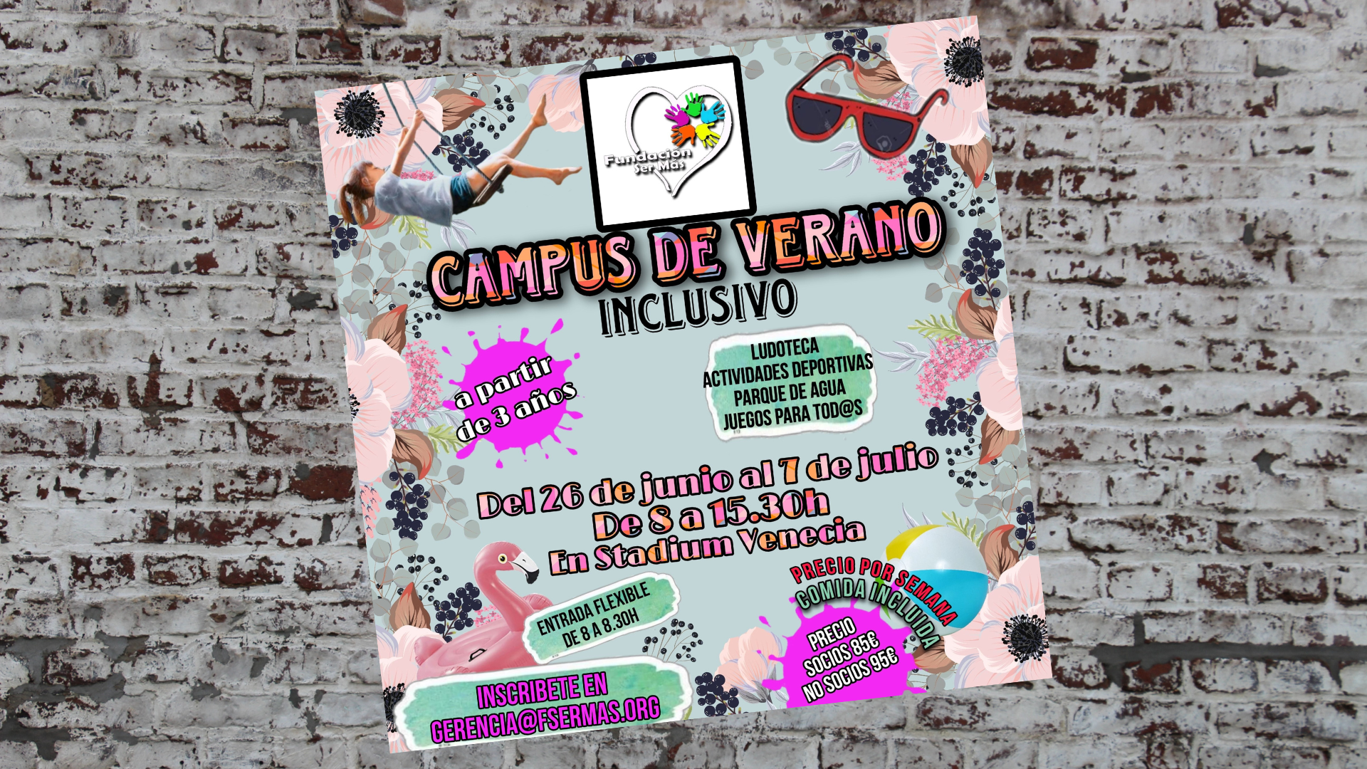 Ir a La Fundación Ser Más abre el plazo de inscripción para su campus inclusivo de verano