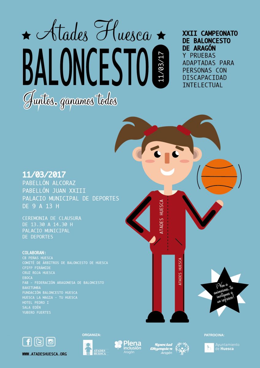 Ir a 22 CAMPEONATO DE ARAGÓN DE BALONCESTO HUESCA 2017