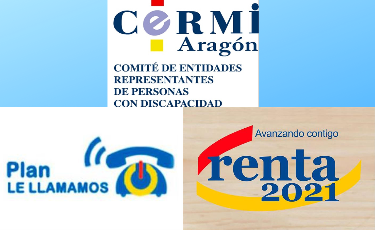 Ir a CERMI-Aragón inicia el servicio de cita previa para la Renta 2021 de personas con discapacidad