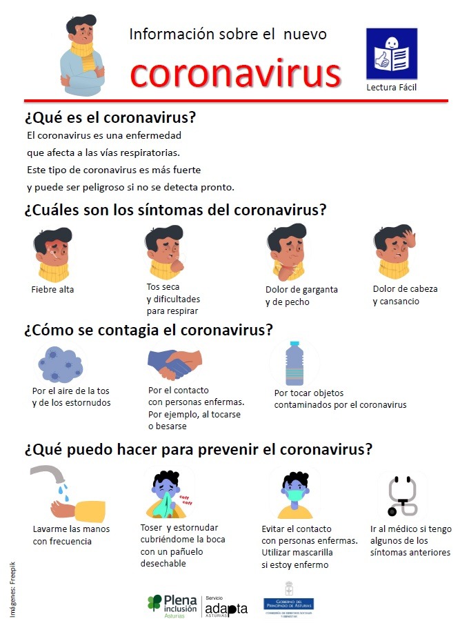 Ir a Información sobre el nuevo coronavirus en lectura fácil