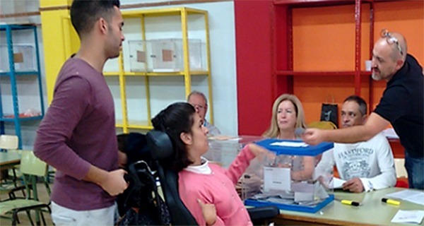 Ir a Plena inclusión estima insuficiente la rectificación de la Junta Electoral Central sobre el ejercicio del voto de las personas con discapacidad
