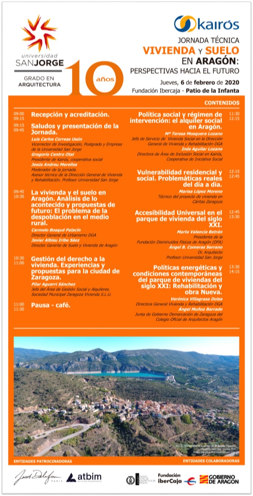 Ir a Kairós y la USJ organizan una jornada técnica sobre vivienda y suelo en Aragón