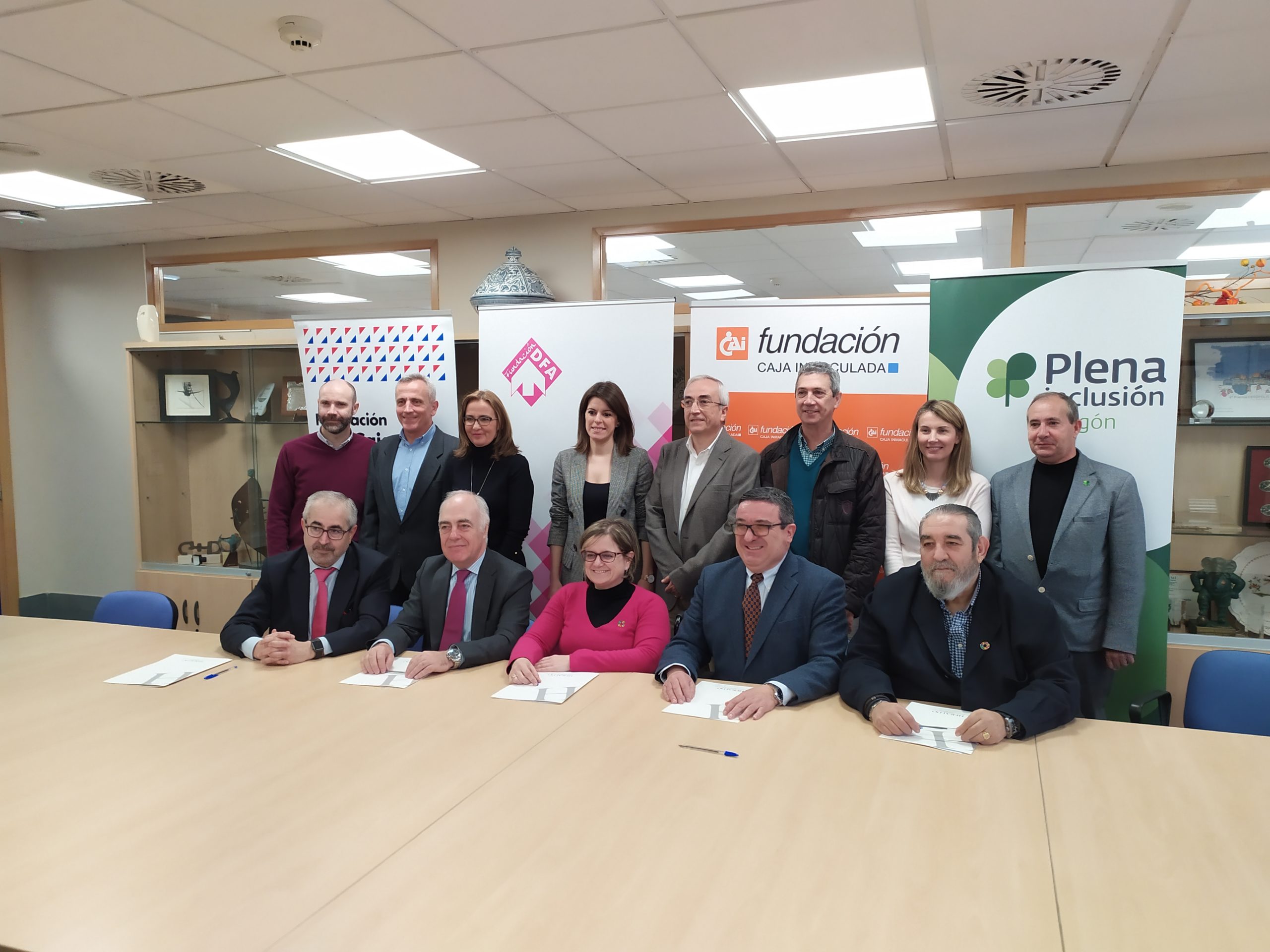 Ir a Heraldo garantiza la continuidad de la sección Sin Barreras renovando su acuerdo con las fundaciones CAI, Ibercaja y DFA y Plena inclusión Aragón