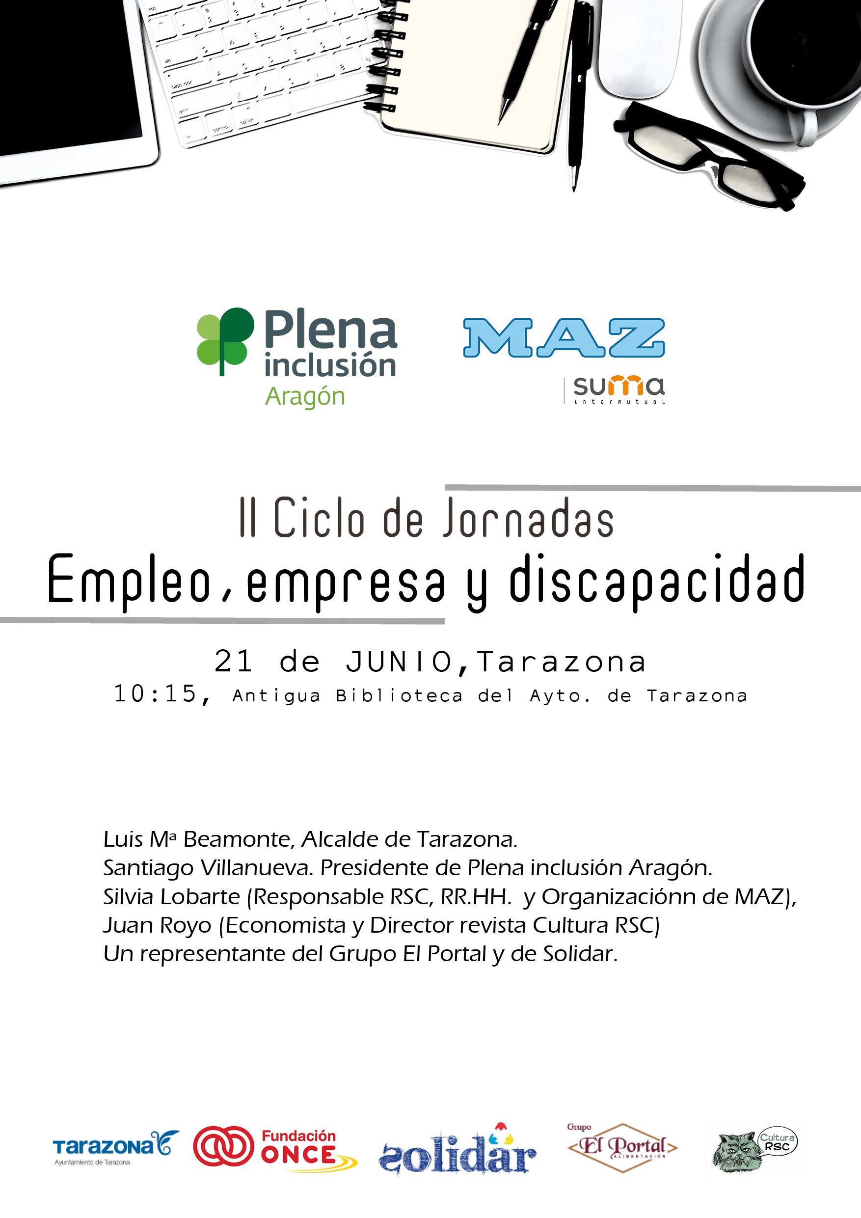 Ir a II Ciclo de Jornadas sobre Empleo, empresa y discapacidad