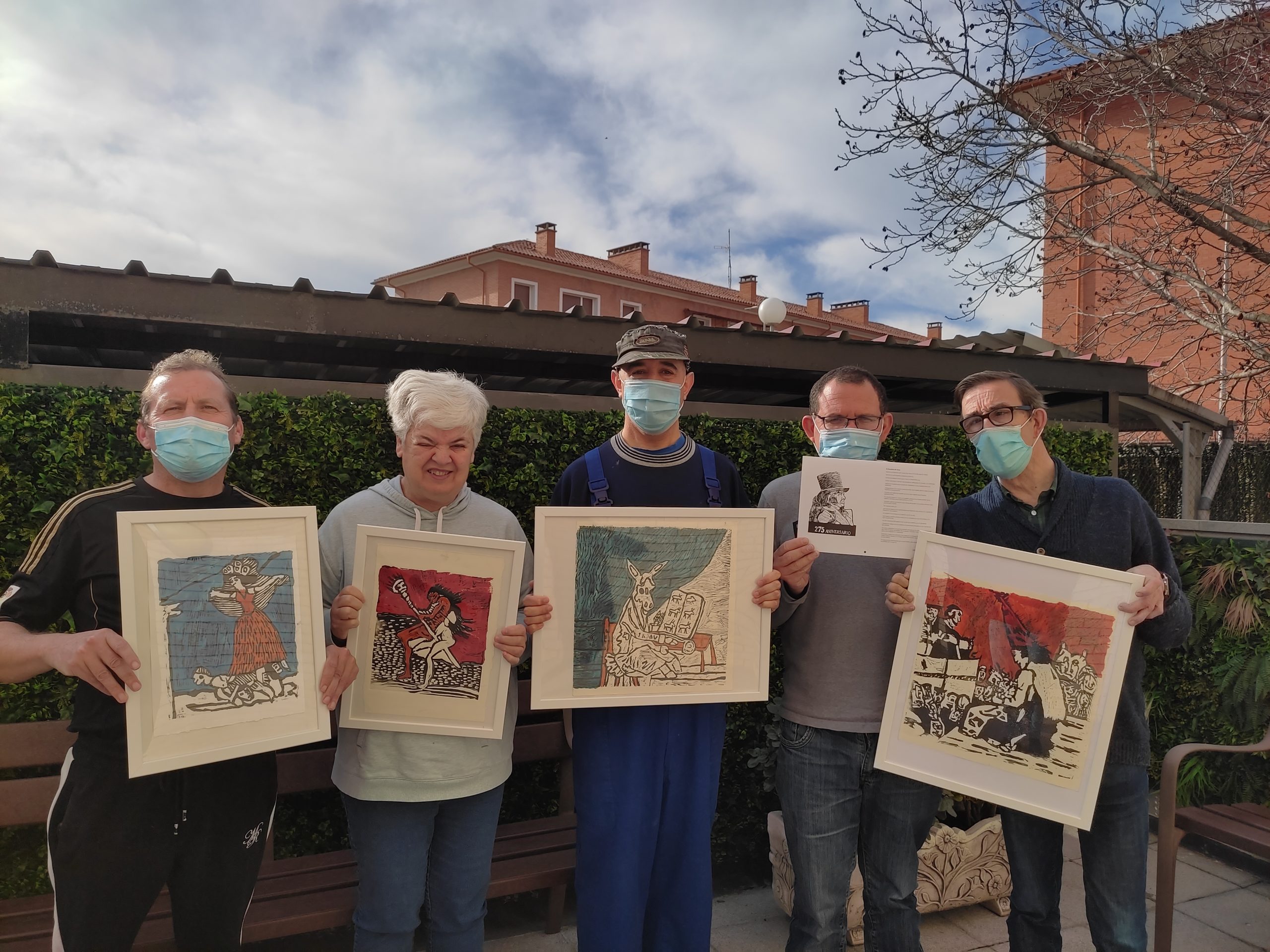 Ir a El Museo de Zaragoza muestra una colección de obras de usuarios de Amibil reinterpretando grabados de Goya