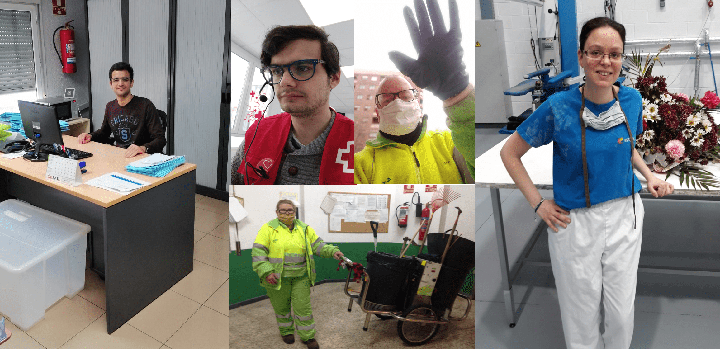Ir a Las personas con discapacidad intelectual contribuyen con su trabajo a superar la pandemia