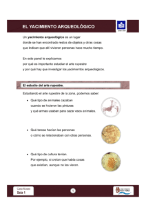 Ir a El yacimiento arqueológico