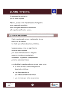 Ir a El arte rupestre