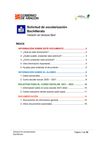 Ir a Solicitud de escolarización bachillerato