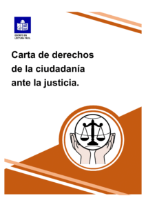 Ir a Cara de derechos de la ciudadanía ante la justicia