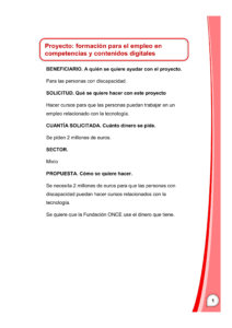 Ir a Proyecto: formación para el empleo
