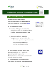 Ir a INFORMACIÓN PARA LAS PERSONAS DETENIDAS