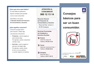 Ir a CONSEJOS BÁSICOS PARA SER UN BUEN CONSUMIDOR