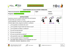 Ir a CUESTIONARIO DE EVALUACIÓN FORMACIÓN