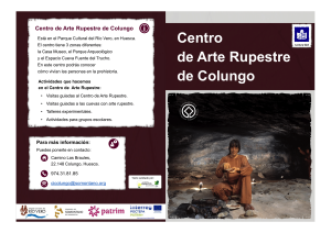 Ir a CENTRO DE ARTE RUPESTRE DE COLUNGO
