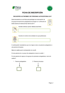 Ir a FICHA DE INSCRIPCIÓN DEL ENCUENTRO AUTONÓMICO 2017