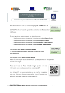 Ir a INFORMACIÓN PERSONAS DESTINATARIAS