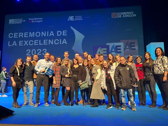 Ir a Valentia recibe el Premio a la Excelencia en Aragón en Entidades no Lucrativas