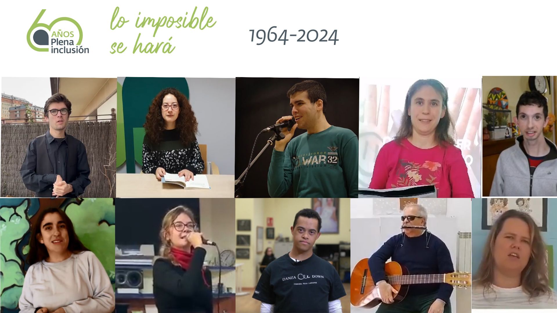 Ir a 35 artistas con discapacidad intelectual serán protagonistas del concierto de los 60 años de Plena inclusión