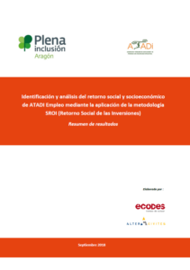 Ir a Resumen del informe SROI del retorno social y socioeconómico de ATADI Empleo