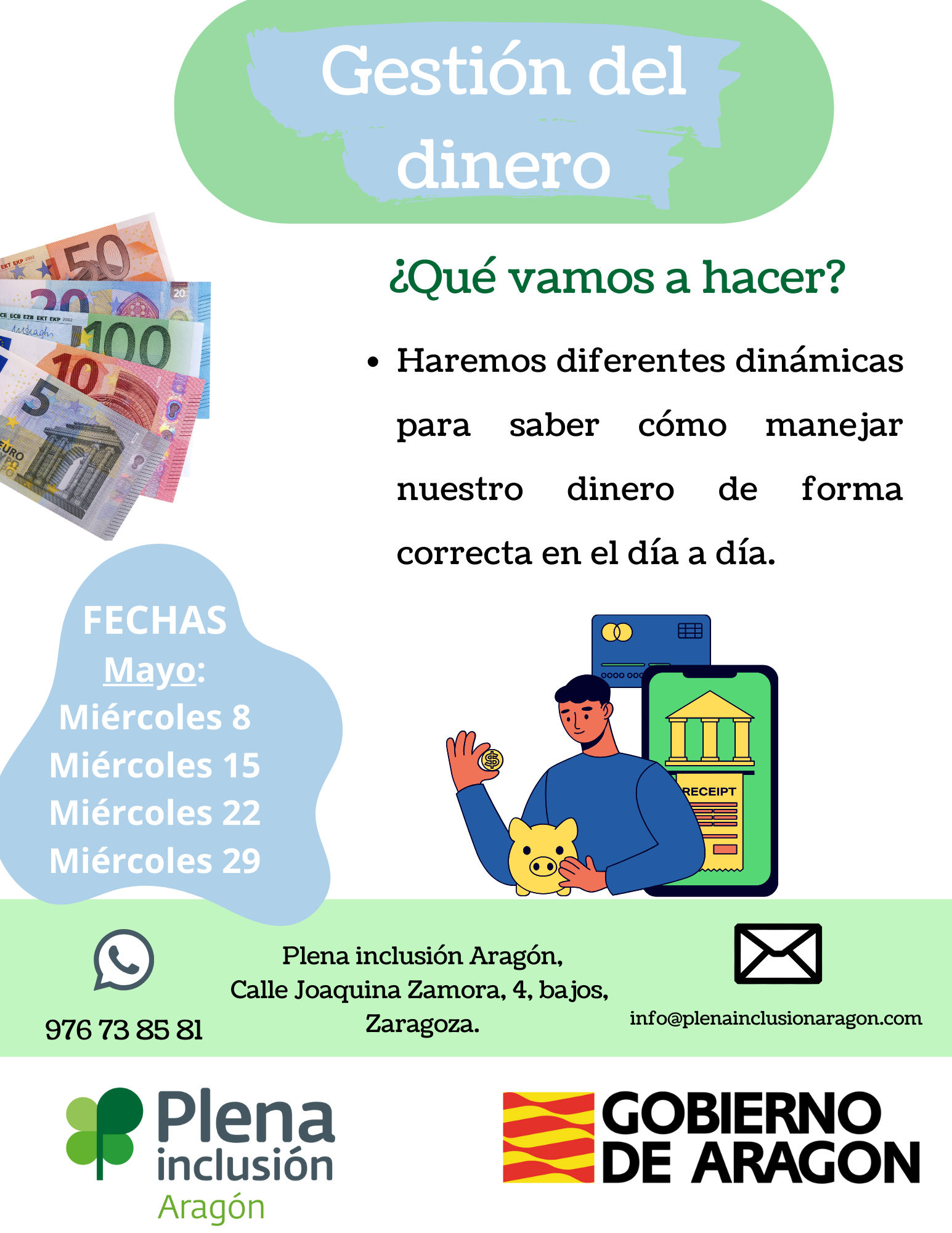 Ir a Talleres sobre gestión del dinero