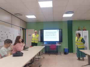 Charla ofrecida por el Banco de Alimentos de Zaragoza.