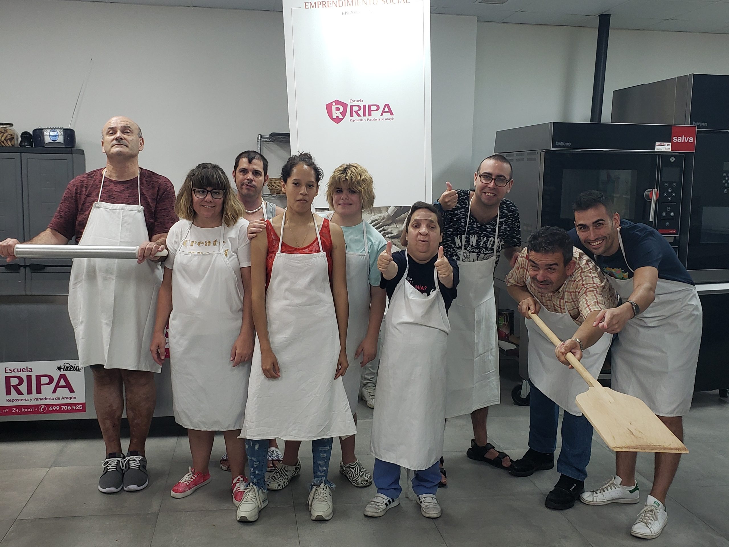 Un curso de panadería impartido en Utrillo.