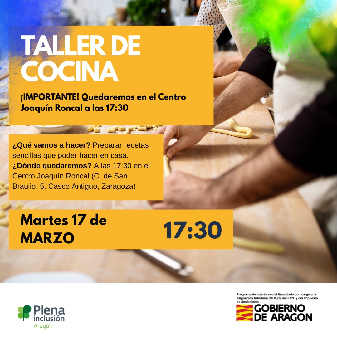 Ir a Taller de cocina