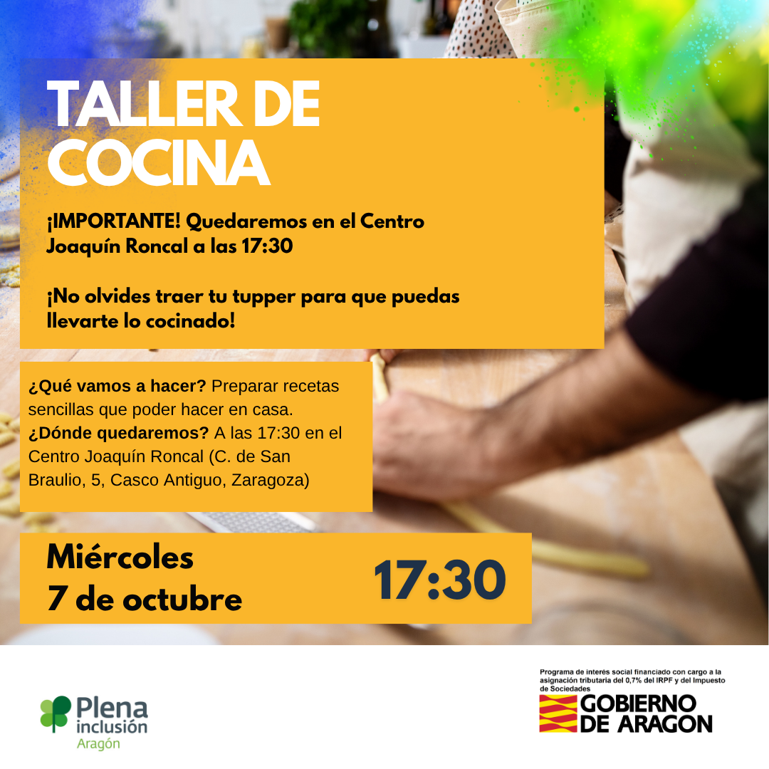 Ir a Taller de cocina