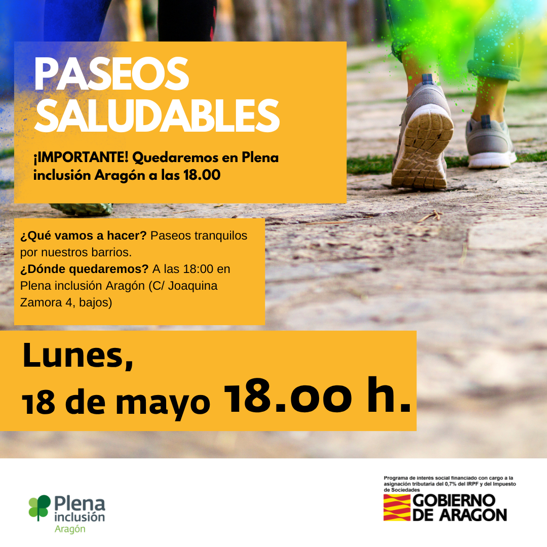 Ir a Paseos saludables