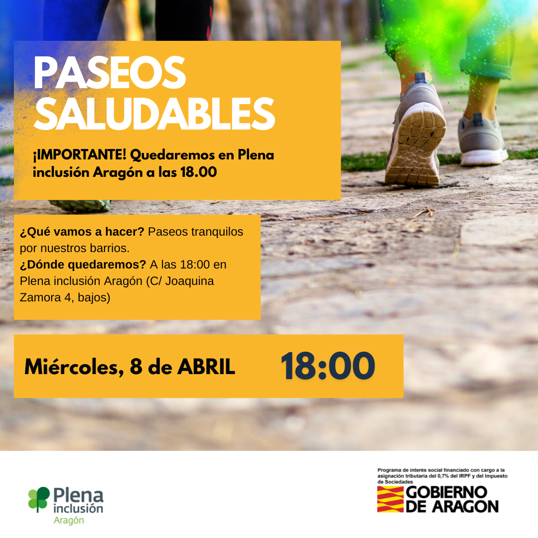 Ir a Paseos saludables
