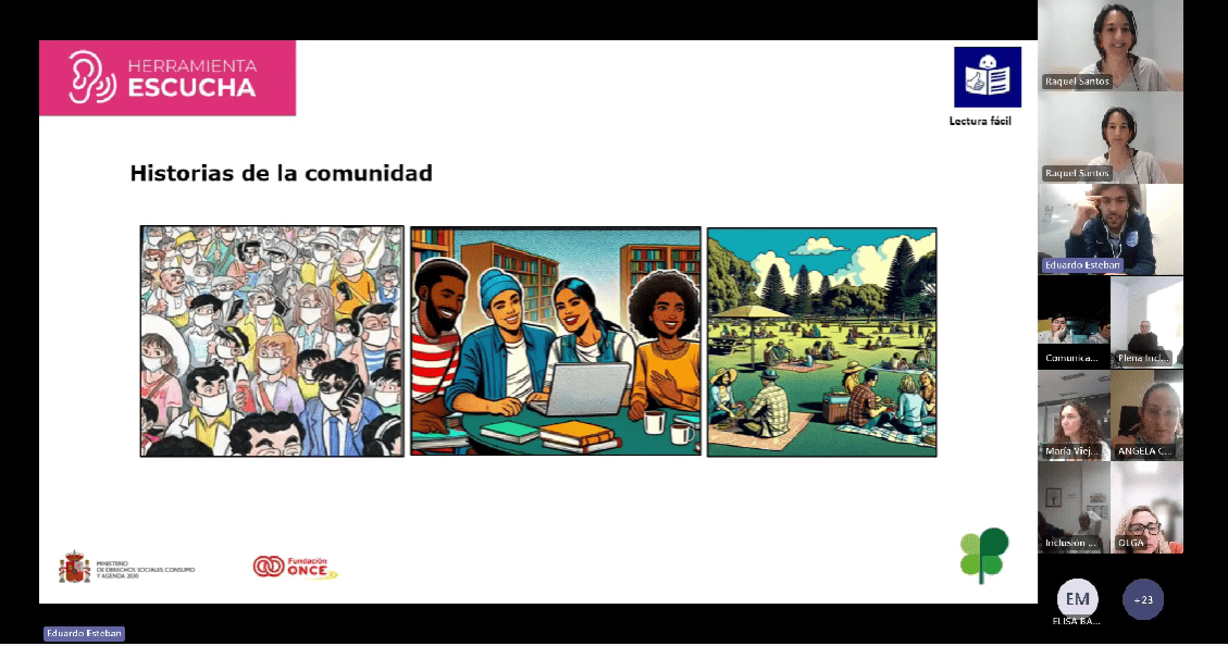 Ir a Plena inclusión Aragón participa en una iniciativa para hacer el territorio más accesible a través del desarrollo comunitario