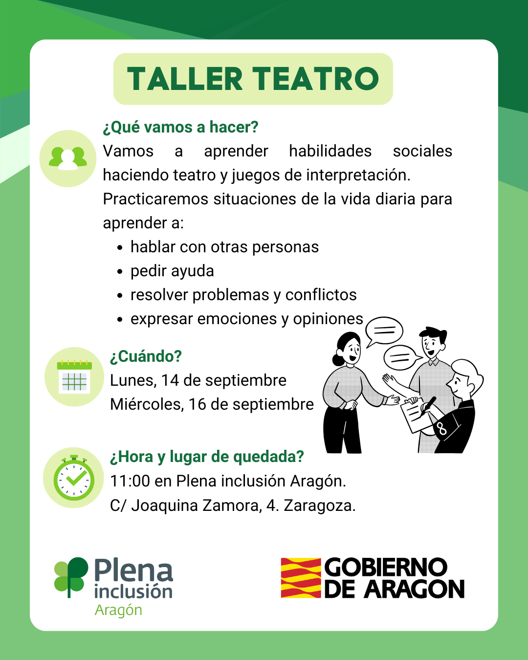 Ir a Taller de teatro